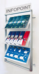 Magnuson Rack Soistes Wall Mounted Magazine Display - 3 Shelves (MAG - SOWM - 960) - SchoolOutlet