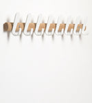 Magnuson Sticks Natural Oak 8 - Hook Strip (MAG - STICKS - HJH - 90) - SchoolOutlet