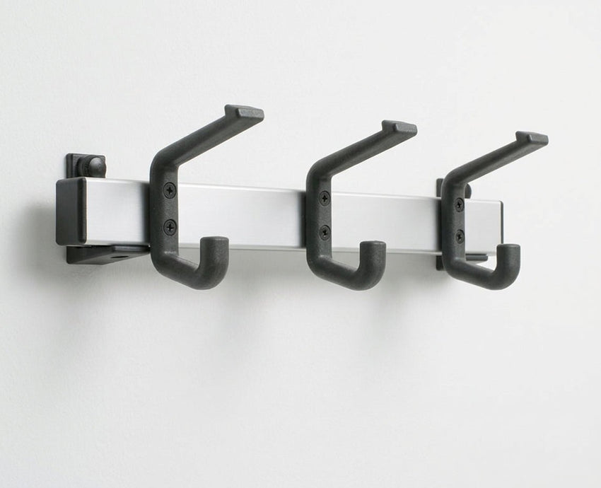 Magnuson Tertio Aluminum 3 - Hook Hat and Coat Rail (MAG - T - HJH - 30) - SchoolOutlet