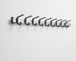 Magnuson Tertio Aluminum 9-Hook Hat and Coat Rail (MAG-T-HJH-90)