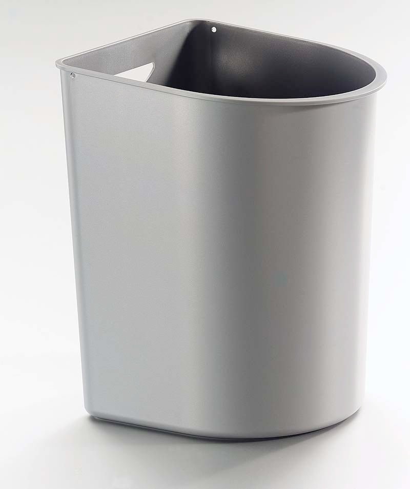 Magnuson TR - 50 - PP 4.75 - Gallon Polypropylene Rectangular Waste Receptacle for Sortmate Series (MAG - TR - 50 - PP - XXX) - SchoolOutlet