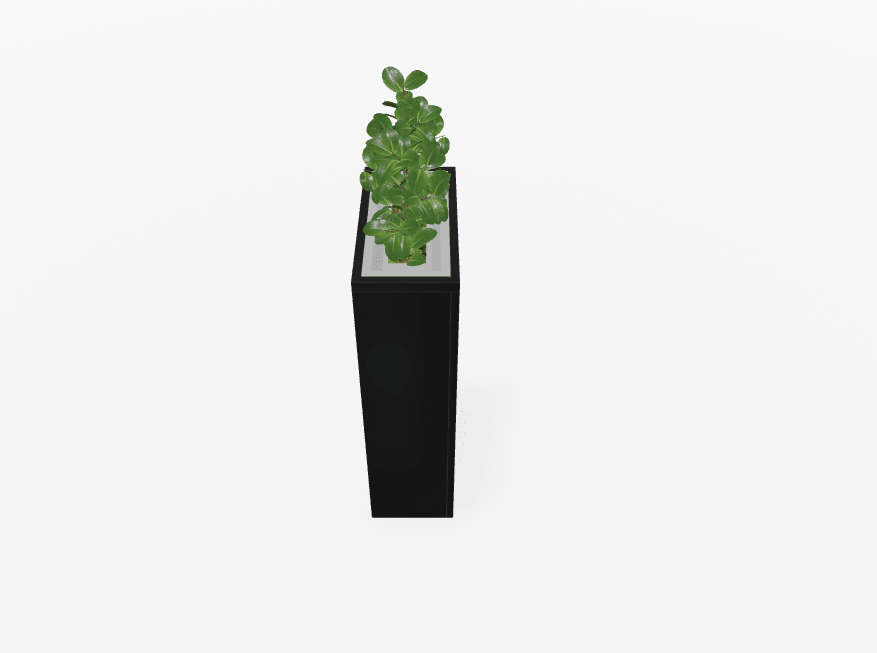 Magnuson Rectangular Painted Steel Indoor Planter with Internal Rigid Liner and Adjustable Glides (MAG - VA1809L - P - XXX) - SchoolOutlet