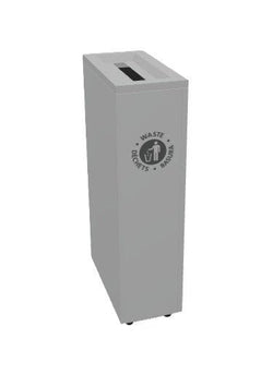 Magnuson VA1809L-SEC Valuta 20-Gallon Steel Security Waste Receptacle with Locking Top and Document Slot (MAG-VA1809L-SEC)
