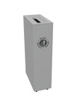 Magnuson VA1809L - SEC Valuta 20 - Gallon Steel Security Waste Receptacle with Locking Top and Document Slot (MAG - VA1809L - SEC) - SchoolOutlet