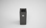Magnuson VA1814L Valuta 32 - Gallon Steel Waste Receptacle with Internal Rigid Liner and Integrated Bag Arms (MAG - VA1814L) - SchoolOutlet