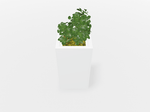 Magnuson Square Painted Steel Indoor Planter with Internal Rigid Liner and Adjustable Glides (MAG - VA1818L - P - XXX) - SchoolOutlet