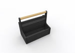Magnuson YM20 - CH Sustainable Recycled PET Personal Mobile Caddy with Premium Solid Oak Handle (MAG - YM20 - CH - XXX) - SchoolOutlet