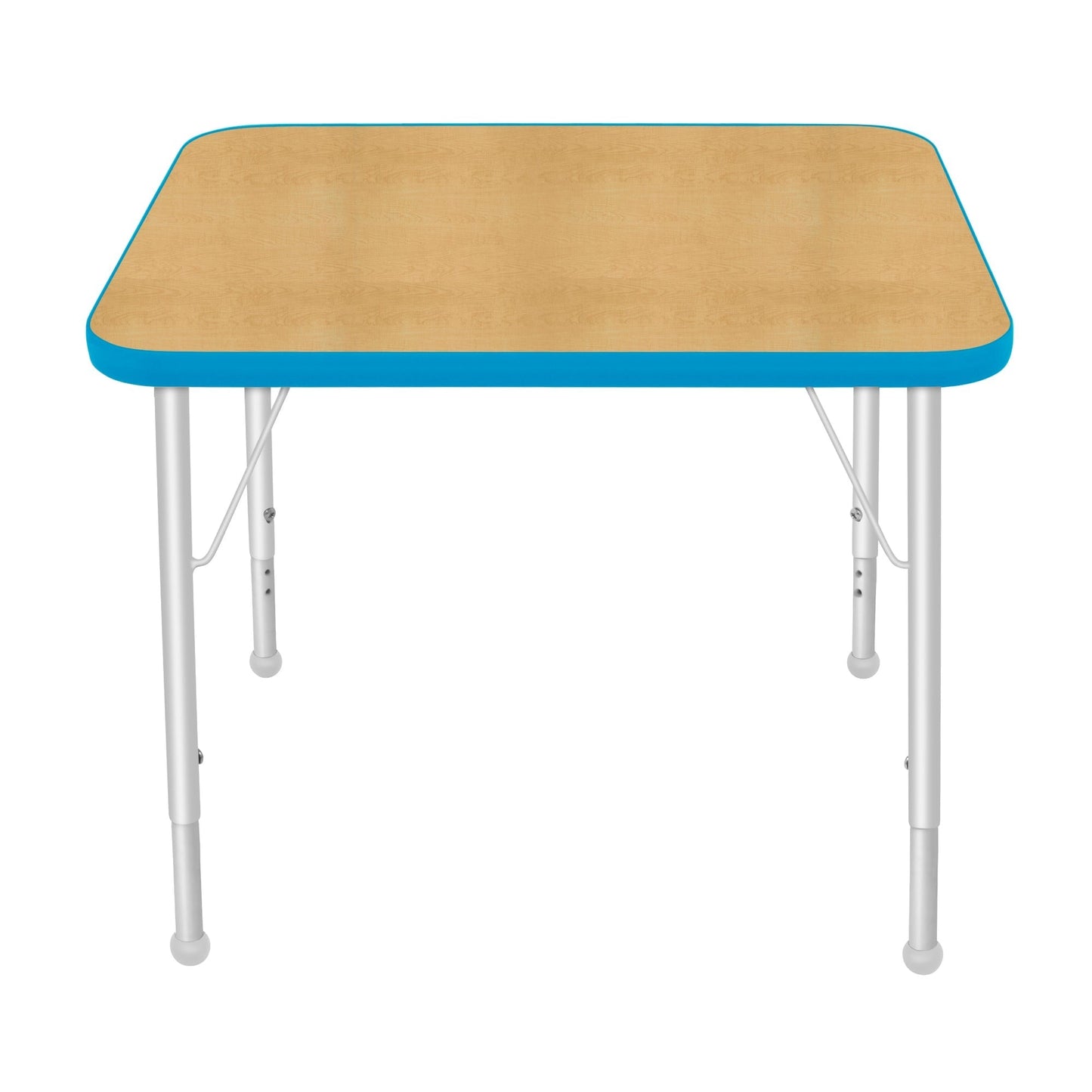 Mahar Creative Colors Small Rectangle Activity Table Preschool Height Adjustable Legs 36"W x 24"D x 17" - 25"H (MHR - 2436LO) - SchoolOutlet