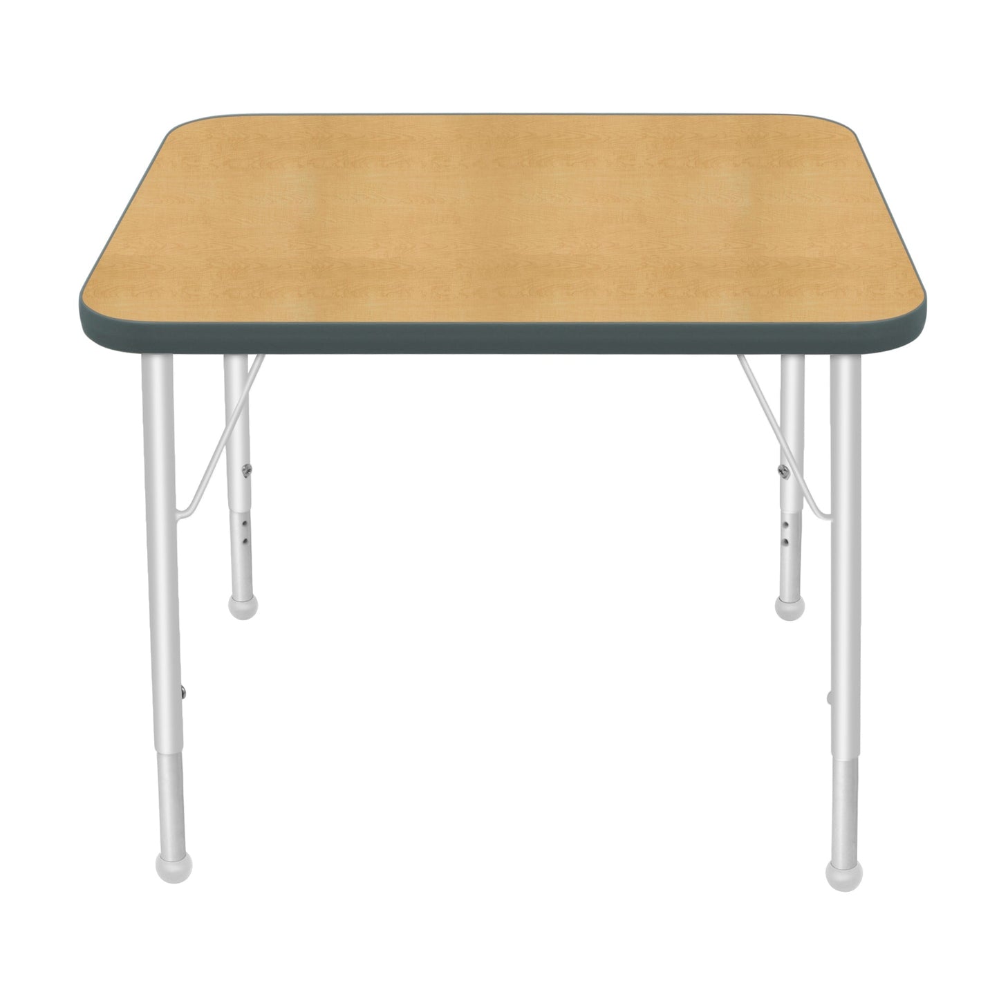 Mahar Creative Colors Small Rectangle Activity Table Preschool Height Adjustable Legs 36"W x 24"D x 17" - 25"H (MHR - 2436LO) - SchoolOutlet