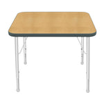 Mahar Creative Colors Small Rectangle Activity Table Preschool Height Adjustable Legs 36