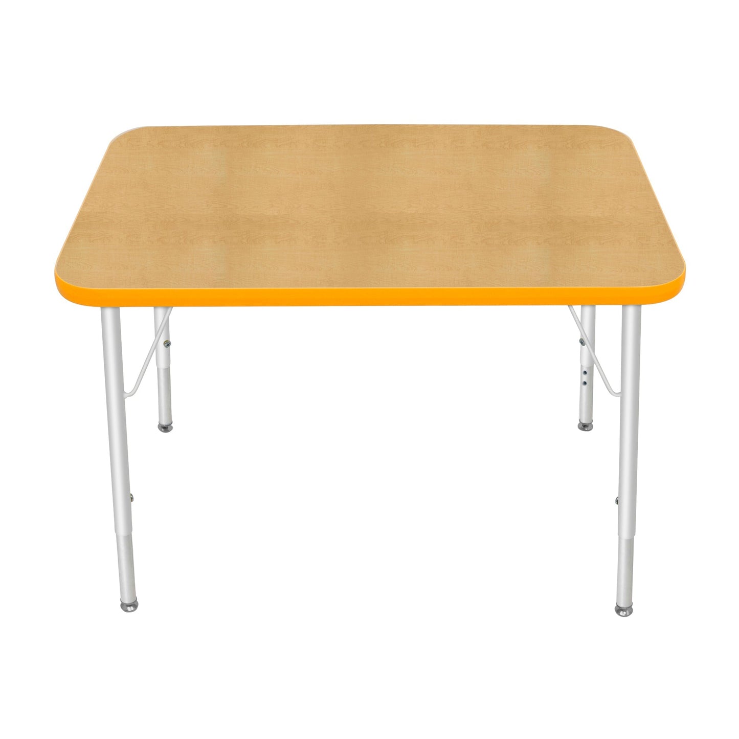 Mahar Creative Colors Small Rectangle Activity Table (24"W x 36"L x 22-30"H) - SALE