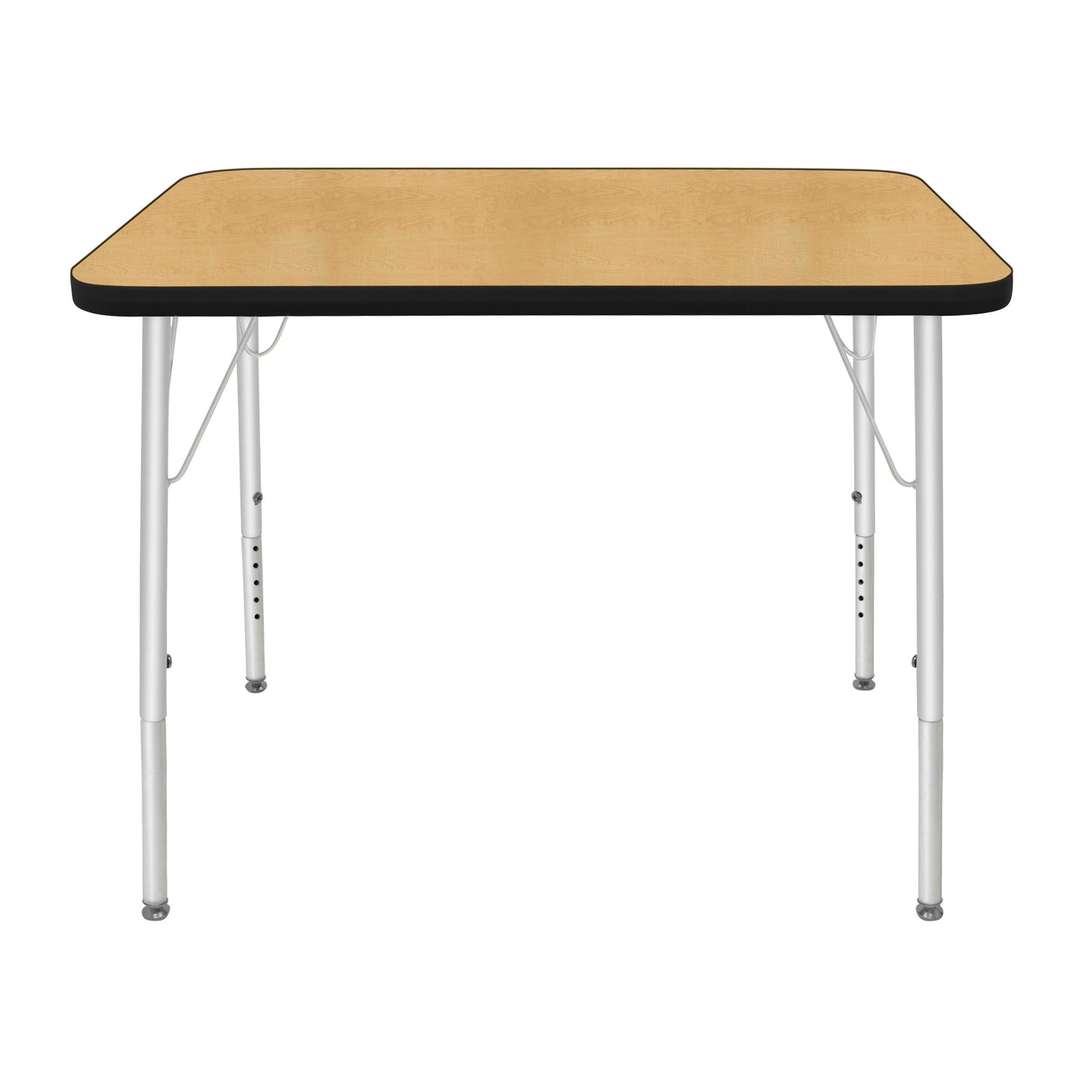 Mahar Creative Colors Small Rectangle Activity Table Preschool Height Adjustable Legs 48"W x 24"D x 17" - 25"H (MHR - 2448LO) - SchoolOutlet
