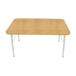 Mahar Creative Colors Small Rectangle Activity Table Preschool Height Adjustable Legs 48