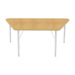 Mahar Creative Colors Large Trapezoid Activity Table Preschool Height Adjustable Legs 60