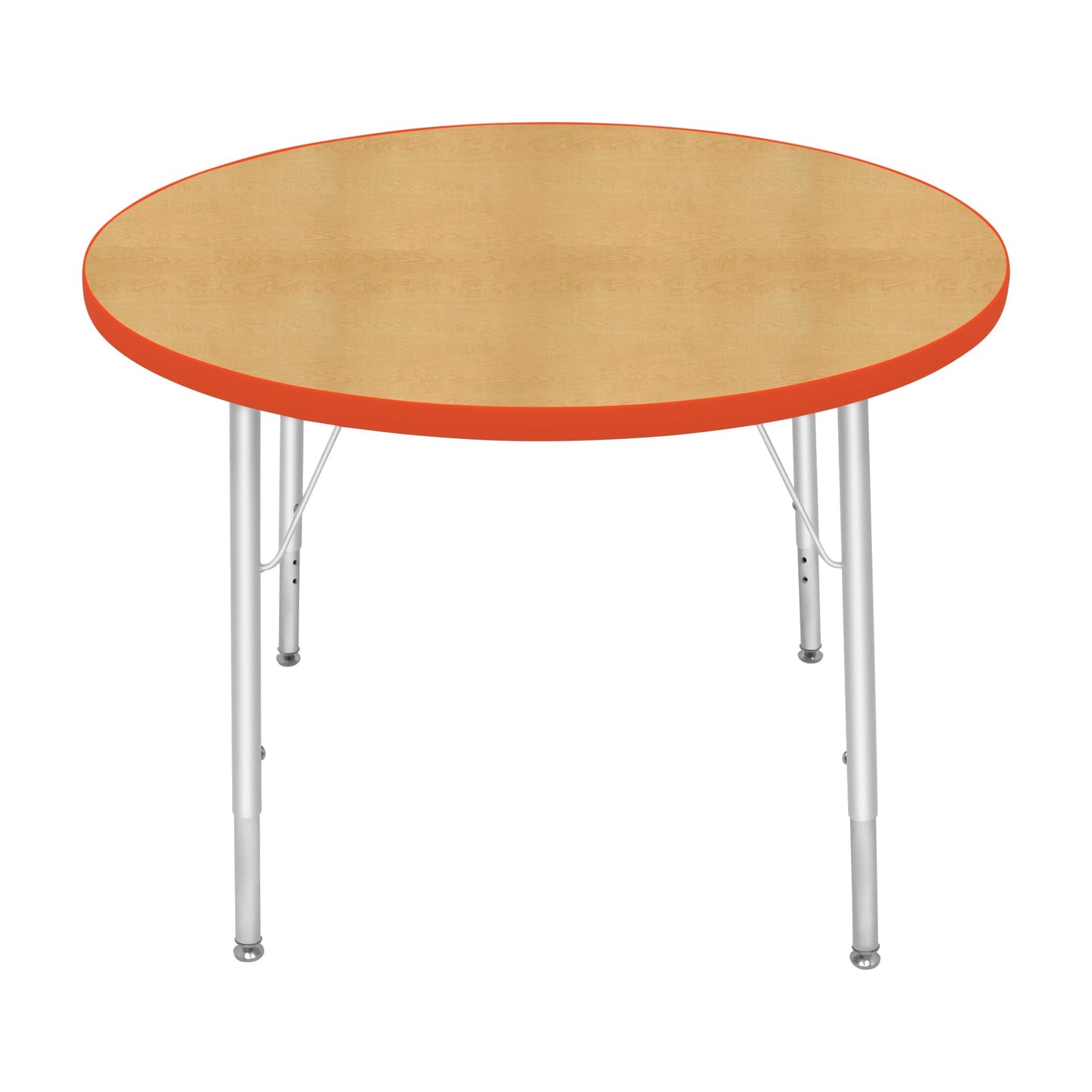 Special Sale - Mahar Creative Colors Round Activity Table with Heavy Duty Laminate Top 36" Dia x 21" - 30" H (MHR-SUR-TABLE-36RN)