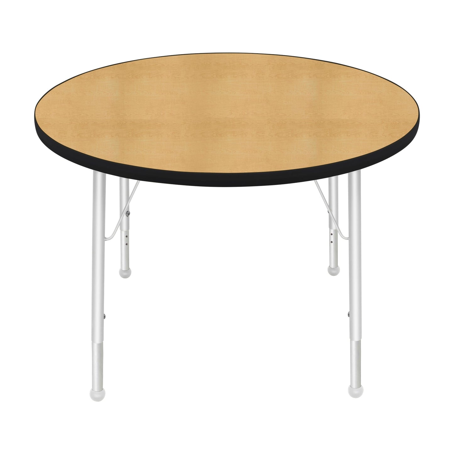 Special Sale - Mahar Creative Colors Round Activity Table with Heavy Duty Laminate Top 36" Dia x 21" - 30" H (MHR-SUR-TABLE-36RN)