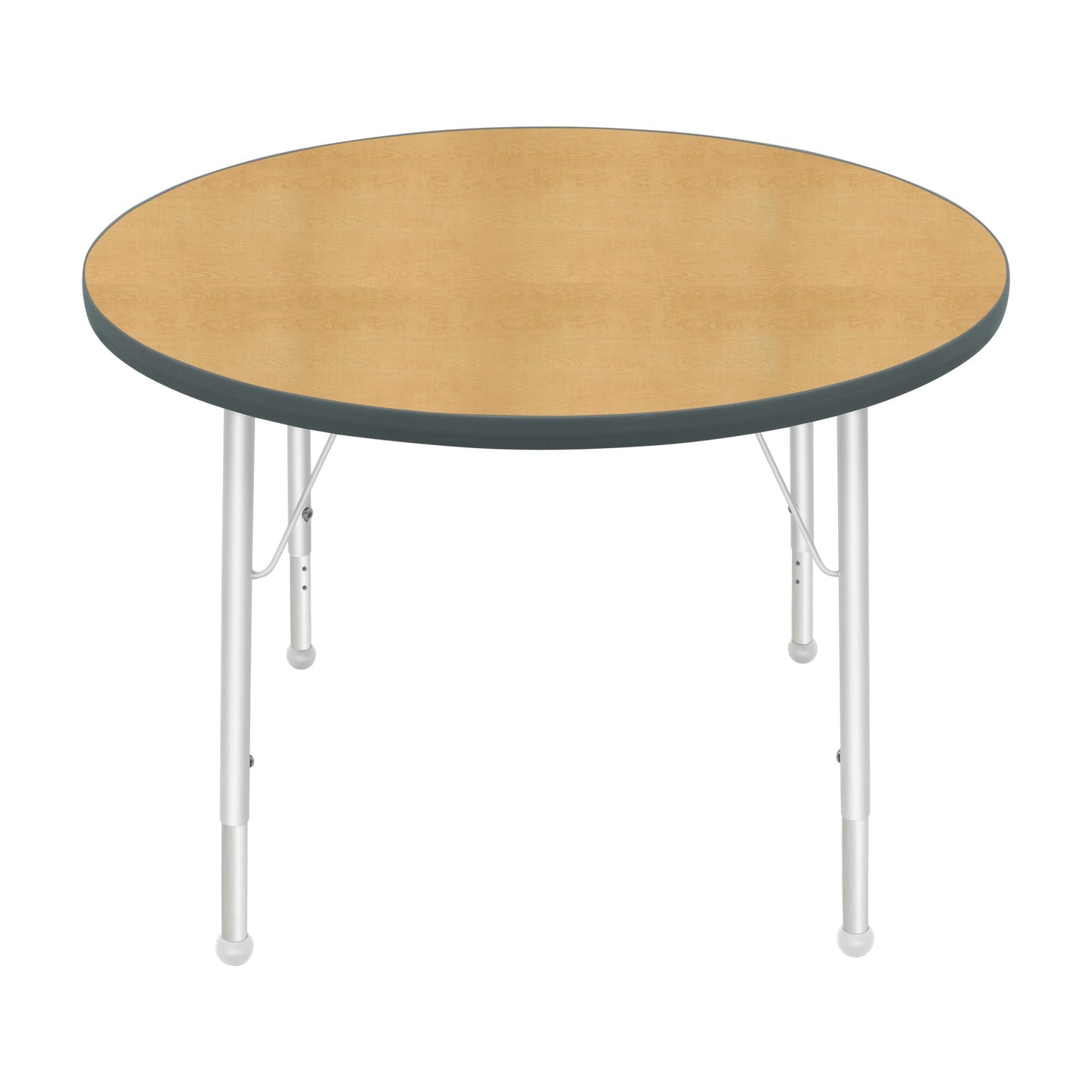 Special Sale - Mahar Creative Colors Round Activity Table with Heavy Duty Laminate Top 36" Dia x 21" - 30" H (MHR-SUR-TABLE-36RN)