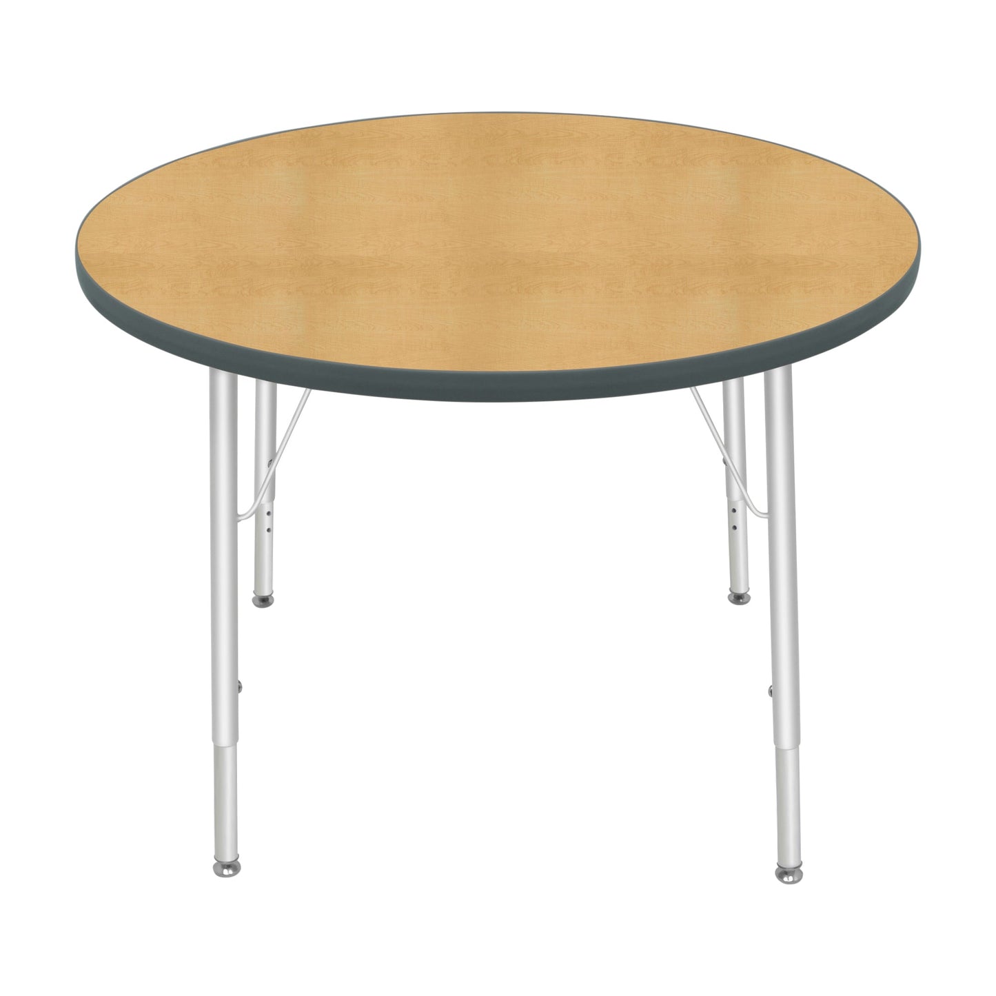 Special Sale - Mahar Creative Colors Round Activity Table with Heavy Duty Laminate Top 36" Dia x 21" - 30" H (MHR-SUR-TABLE-36RN)