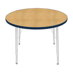 Mahar Creative Colors Round Activity Table Preschool Height Adjustable Legs 36