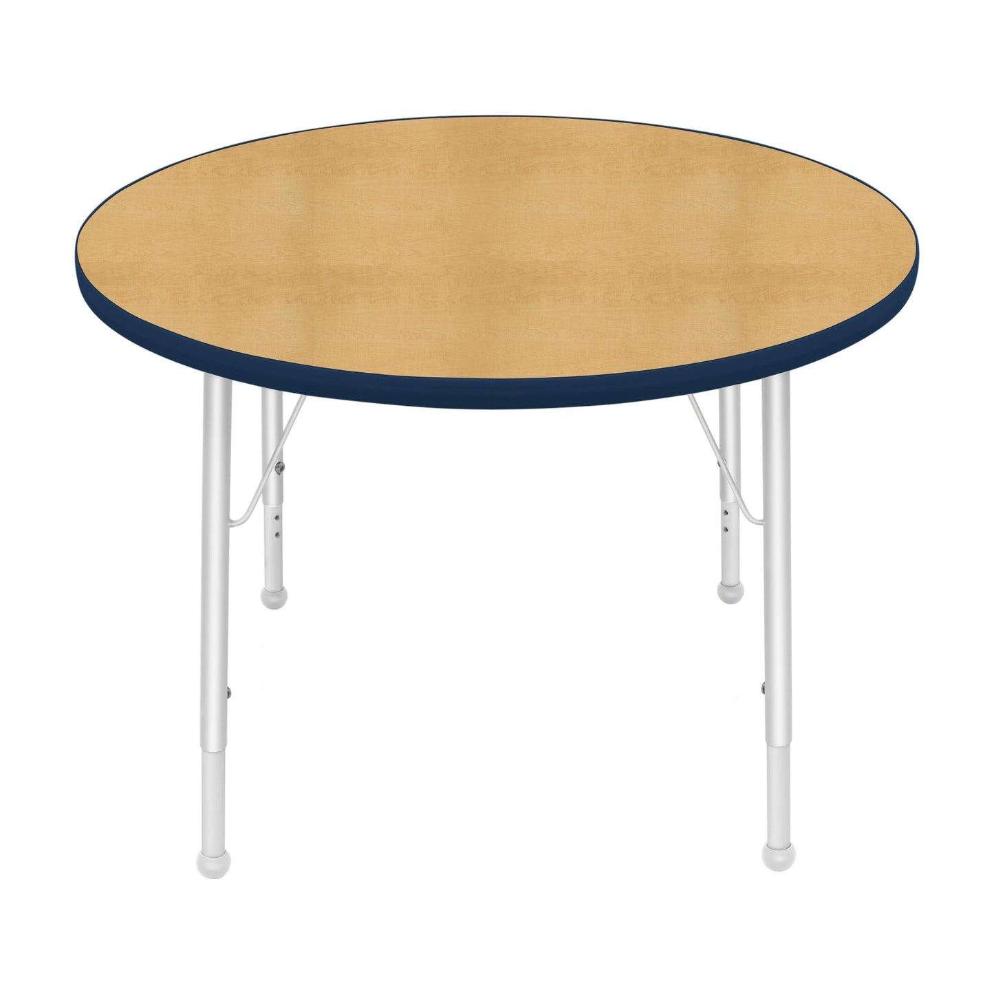 Special Sale - Mahar Creative Colors Round Activity Table with Heavy Duty Laminate Top 36" Dia x 21" - 30" H (MHR-SUR-TABLE-36RN)
