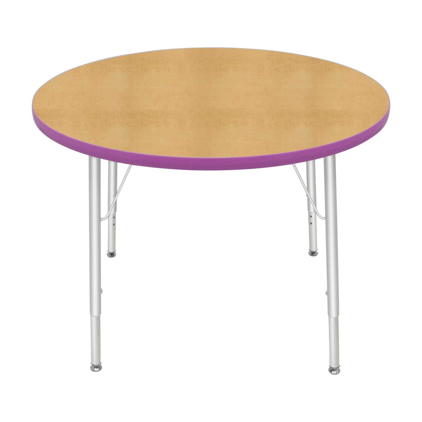 Special Sale - Mahar Creative Colors Round Activity Table with Heavy Duty Laminate Top 36" Dia x 21" - 30" H (MHR-SUR-TABLE-36RN)
