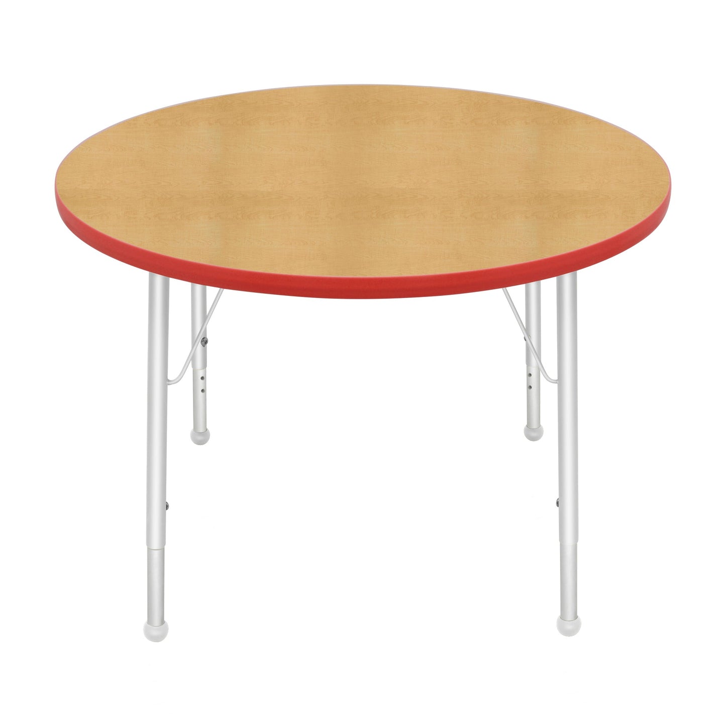 Special Sale - Mahar Creative Colors Round Activity Table with Heavy Duty Laminate Top 36" Dia x 21" - 30" H (MHR-SUR-TABLE-36RN)