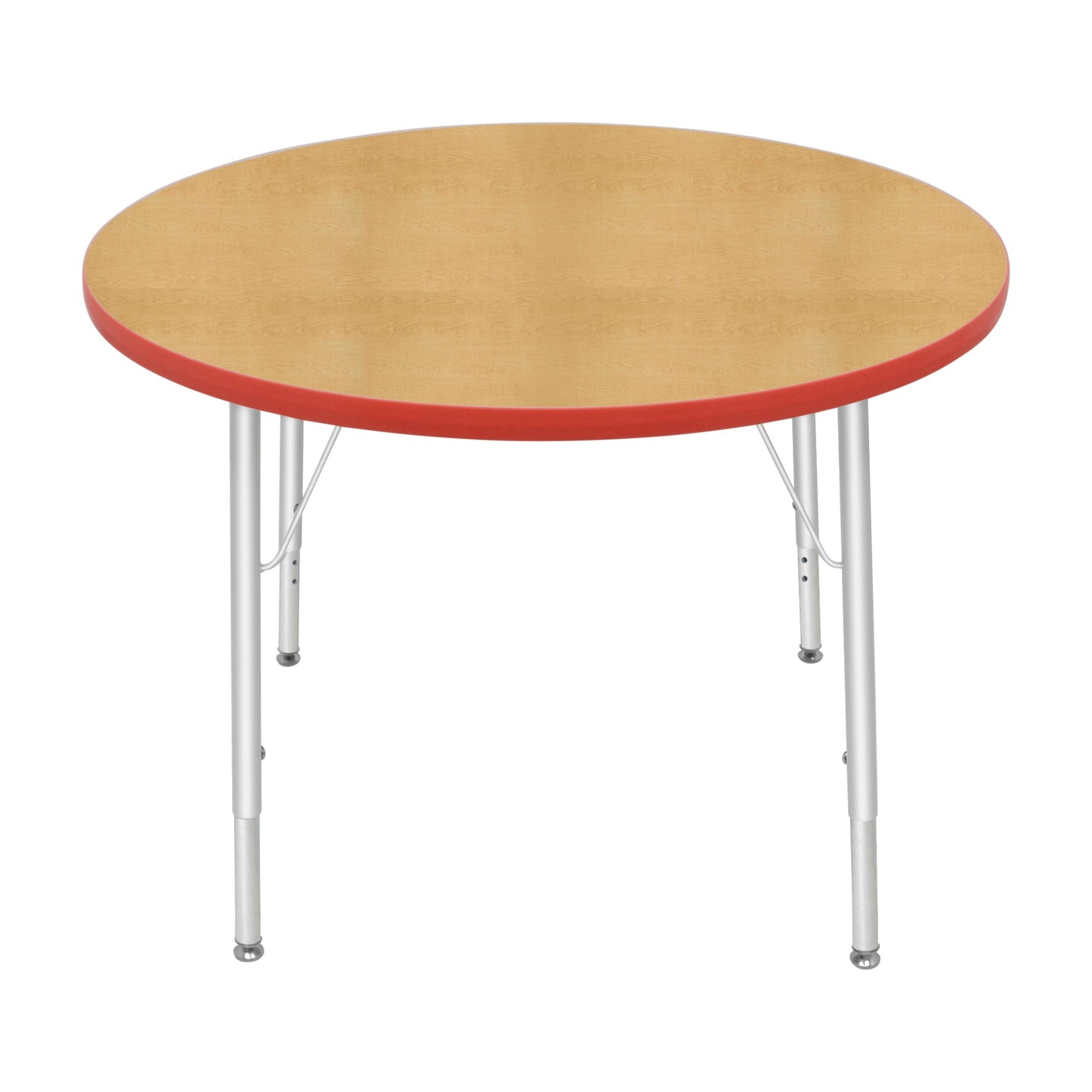 Special Sale - Mahar Creative Colors Round Activity Table with Heavy Duty Laminate Top 36" Dia x 21" - 30" H (MHR-SUR-TABLE-36RN)