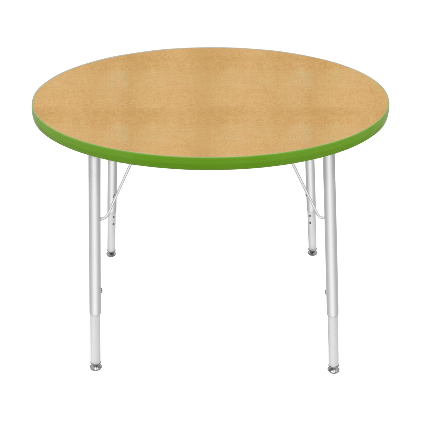 Special Sale - Mahar Creative Colors Round Activity Table with Heavy Duty Laminate Top 36" Dia x 21" - 30" H (MHR-SUR-TABLE-36RN)