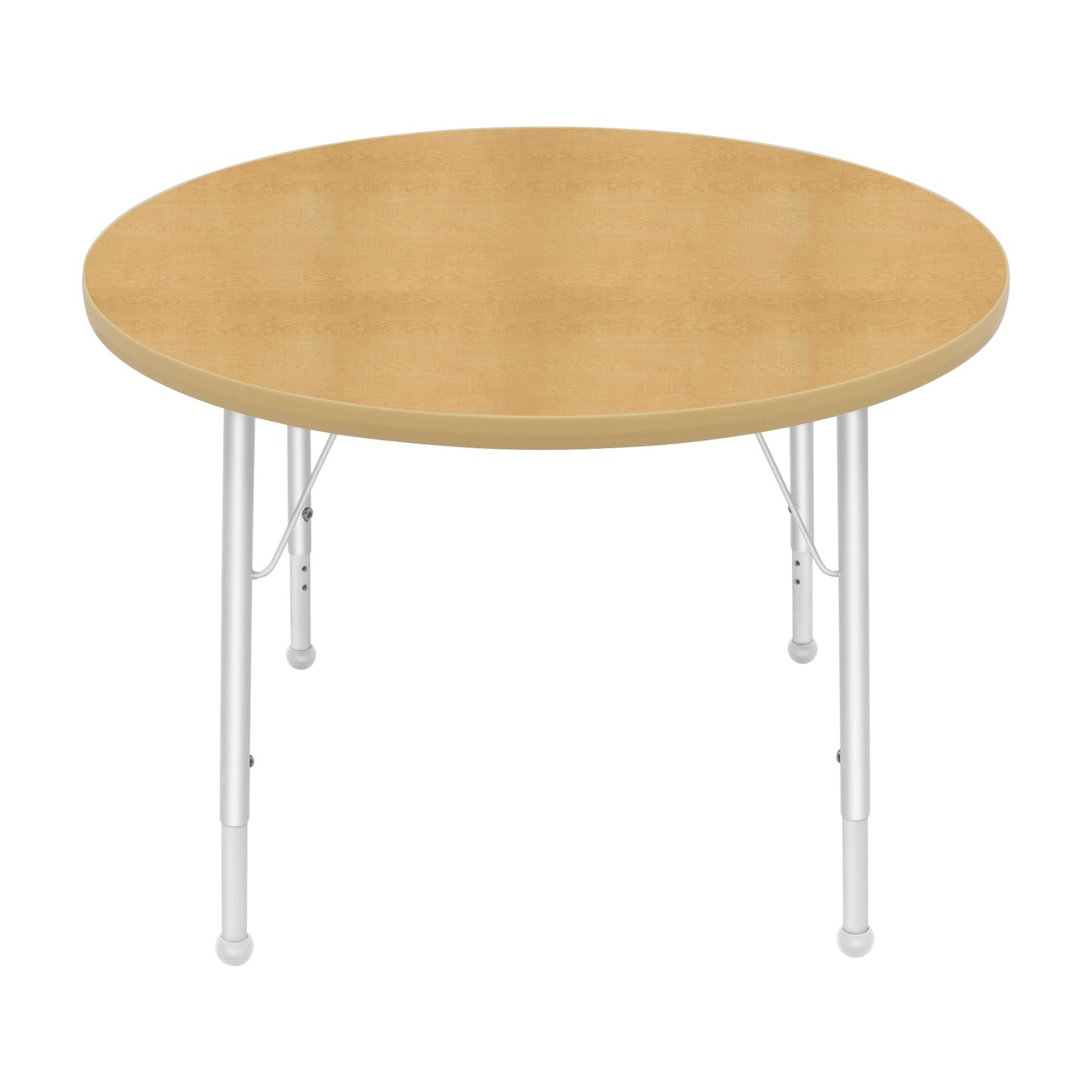 Special Sale - Mahar Creative Colors Round Activity Table with Heavy Duty Laminate Top 36" Dia x 21" - 30" H (MHR-SUR-TABLE-36RN)