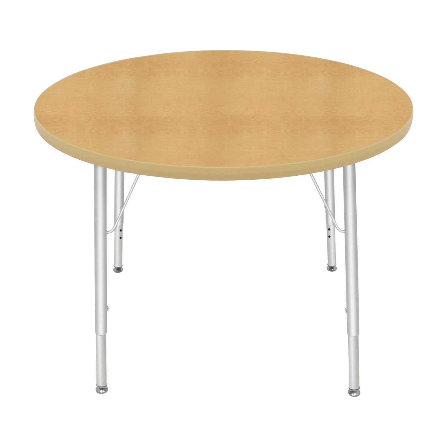 Special Sale - Mahar Creative Colors Round Activity Table with Heavy Duty Laminate Top 36" Dia x 21" - 30" H (MHR-SUR-TABLE-36RN)