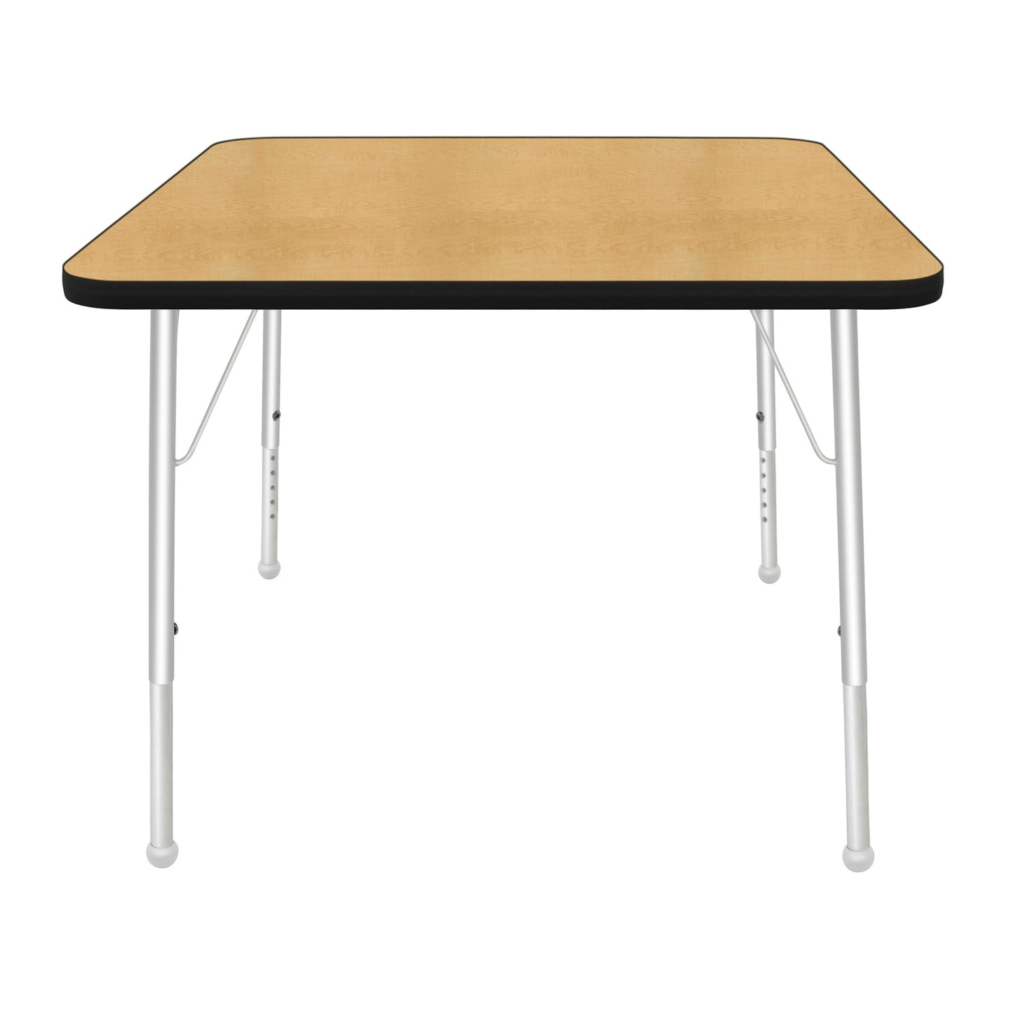 Mahar Creative Colors Square Activity Table Preschool Height Adjustable Legs 36"W x 36"D x 17" - 25"H (MHR-36SQLO)
