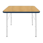 Mahar Creative Colors Square Activity Table Preschool Height Adjustable Legs 36