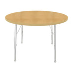 Mahar Creative Colors Round Activity Table Preschool Height Adjustable Legs 42