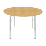 Mahar Creative Colors Round Activity Table Preschool Height Adjustable Legs 42