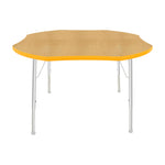 Mahar Creative Colors Shamrock Activity Table Preschool Height Adjustable Legs 48