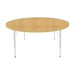 Mahar Creative Colors Large Round Activity Table Preschool Height Adjustable Legs 60