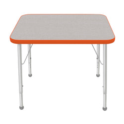 Mahar Creative Colors Small Rectangle Activity Table (24"W x 36"L x 22-30"H) - SALE