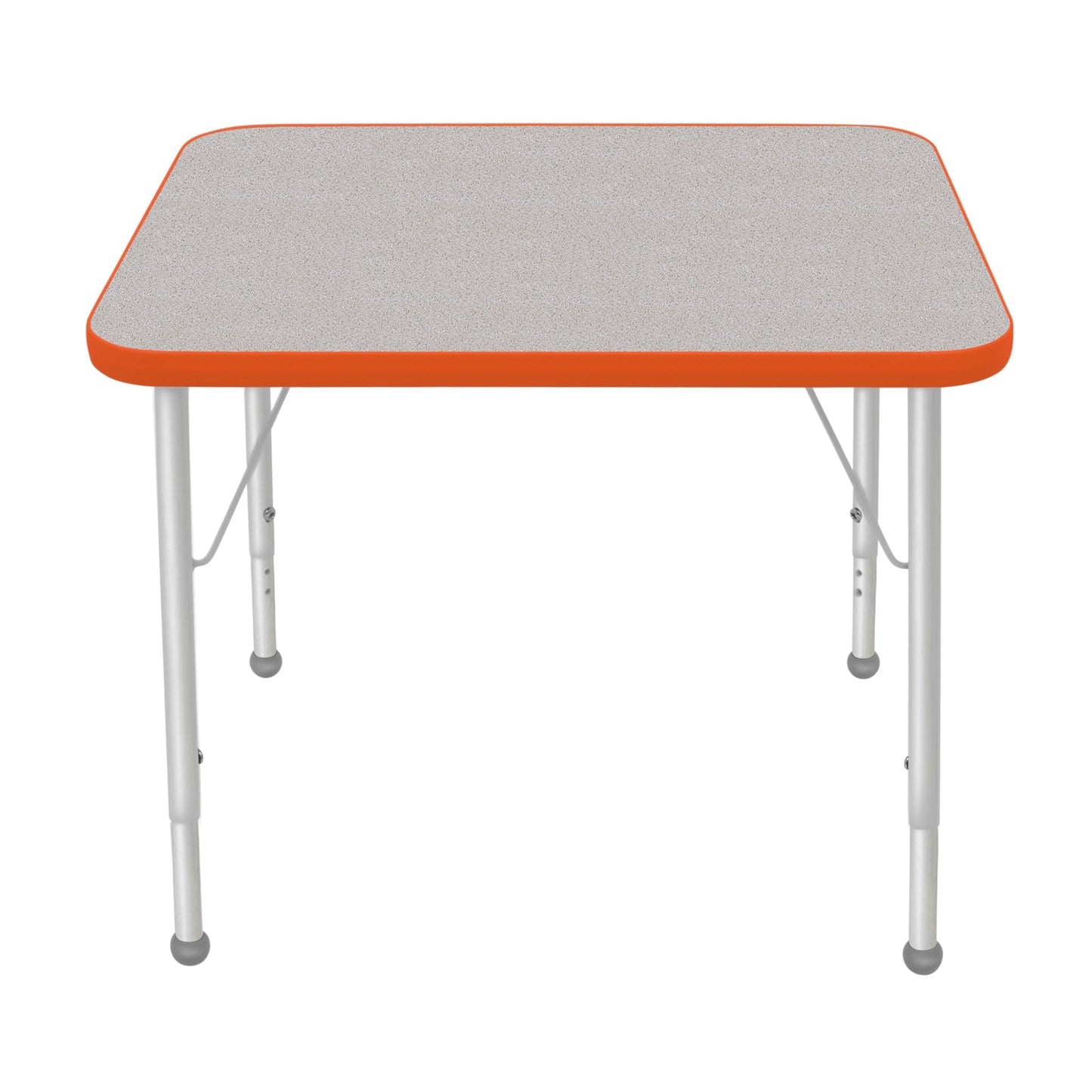 Mahar Creative Colors Small Rectangle Activity Table Preschool Height Adjustable Legs 36"W x 24"D x 17" - 25"H (MHR - 2436LO) - SchoolOutlet