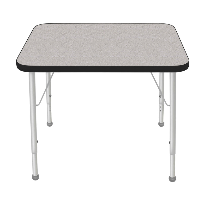 Mahar Creative Colors Small Rectangle Activity Table Preschool Height Adjustable Legs 36"W x 24"D x 17" - 25"H (MHR - 2436LO) - SchoolOutlet