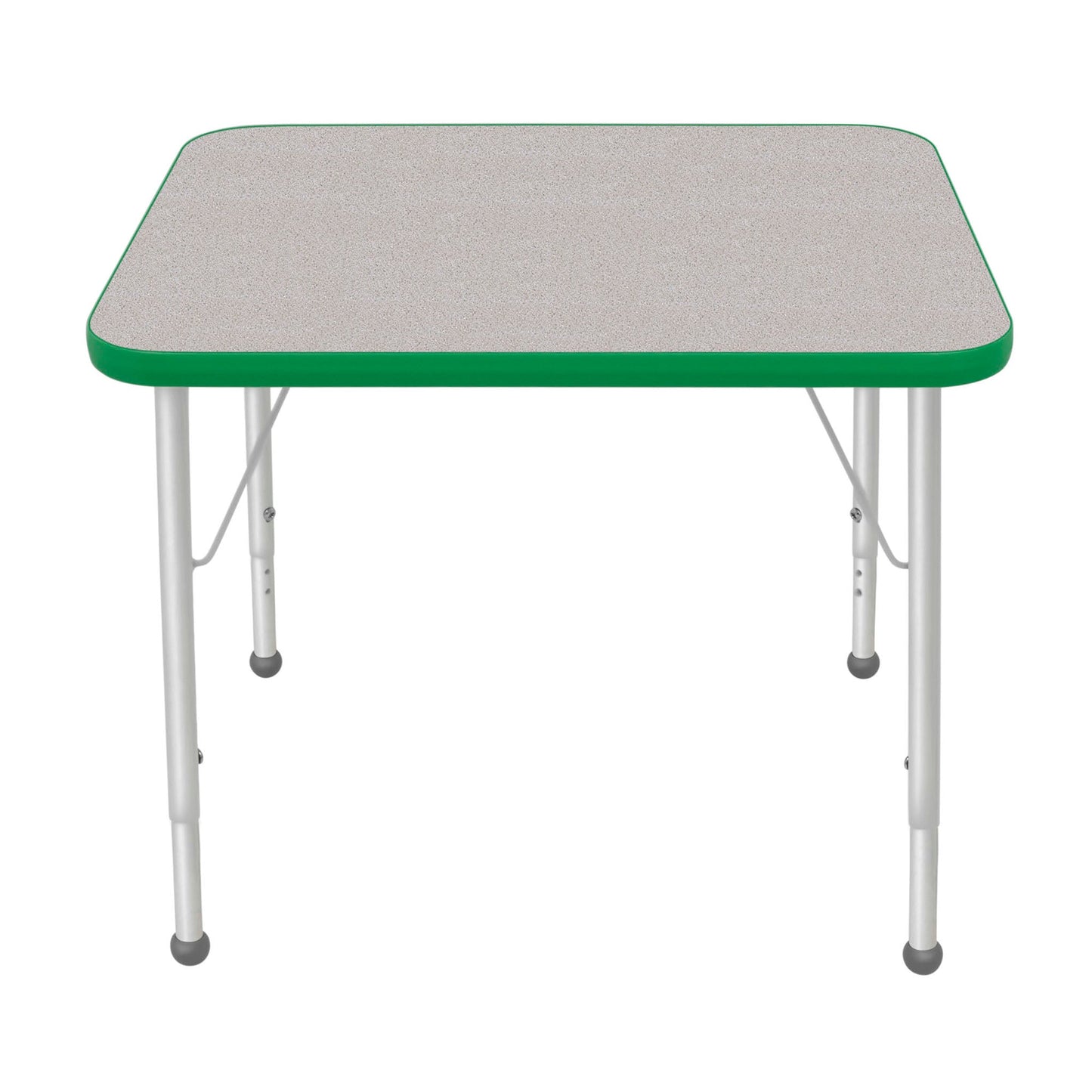Mahar Creative Colors Small Rectangle Activity Table Preschool Height Adjustable Legs 36"W x 24"D x 17" - 25"H (MHR - 2436LO) - SchoolOutlet