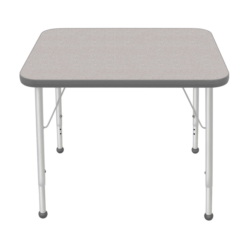 Mahar Creative Colors Small Rectangle Activity Table Preschool Height Adjustable Legs 36"W x 24"D x 17" - 25"H (MHR - 2436LO) - SchoolOutlet