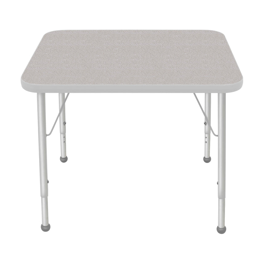 Mahar Creative Colors Small Rectangle Activity Table Preschool Height Adjustable Legs 36"W x 24"D x 17" - 25"H (MHR - 2436LO) - SchoolOutlet