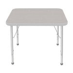 Mahar Creative Colors Small Rectangle Activity Table Preschool Height Adjustable Legs 36