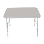 Mahar Creative Colors Small Rectangle Activity Table Preschool Height Adjustable Legs 36