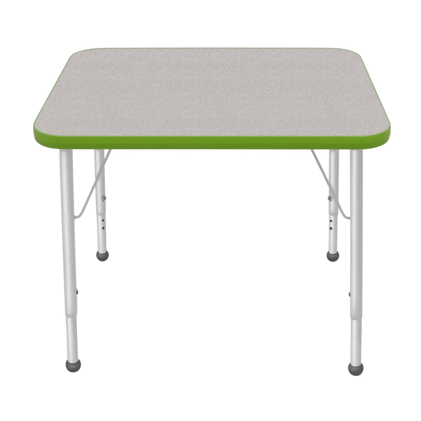 Mahar Creative Colors Small Rectangle Activity Table Preschool Height Adjustable Legs 36"W x 24"D x 17" - 25"H (MHR - 2436LO) - SchoolOutlet
