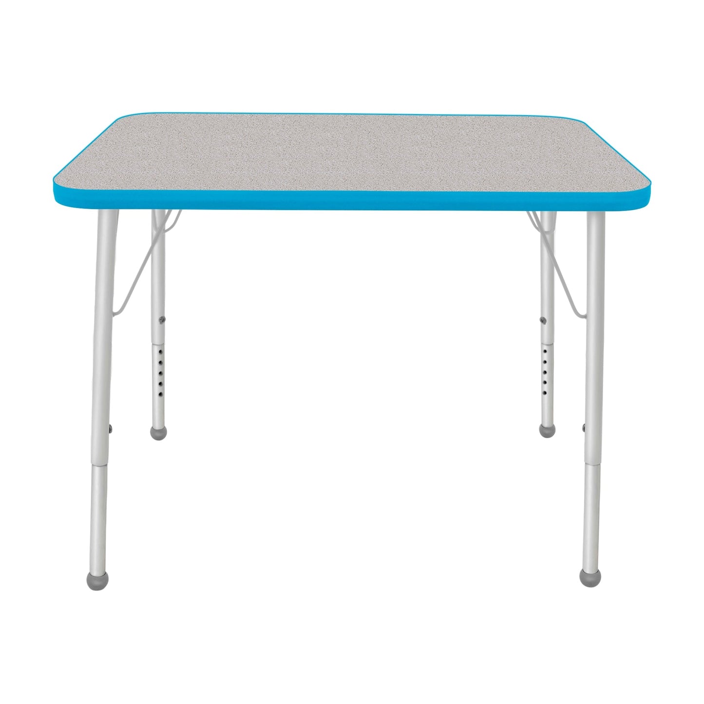 Mahar Creative Colors Small Rectangle Activity Table (24"W x 48"L x 22-30"H) - SALE
