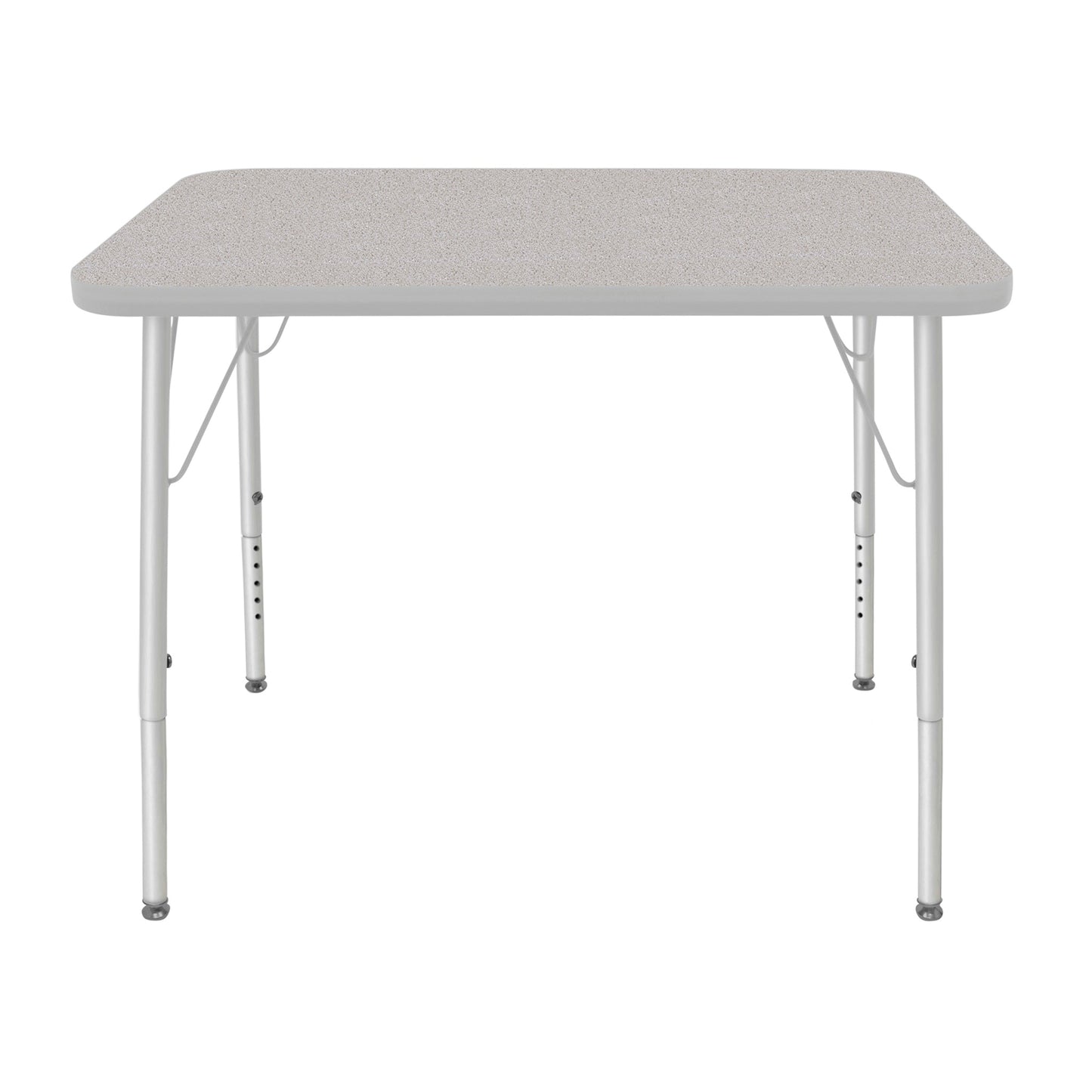 Mahar Creative Colors Small Rectangle Activity Table Preschool Height Adjustable Legs 48"W x 24"D x 17" - 25"H (MHR - 2448LO) - SchoolOutlet