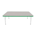 Mahar Creative Colors Rectangle Activity Table with Adjustable Height 72
