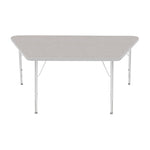 Mahar Creative Colors Large Trapezoid Activity Table Preschool Height Adjustable Legs 60