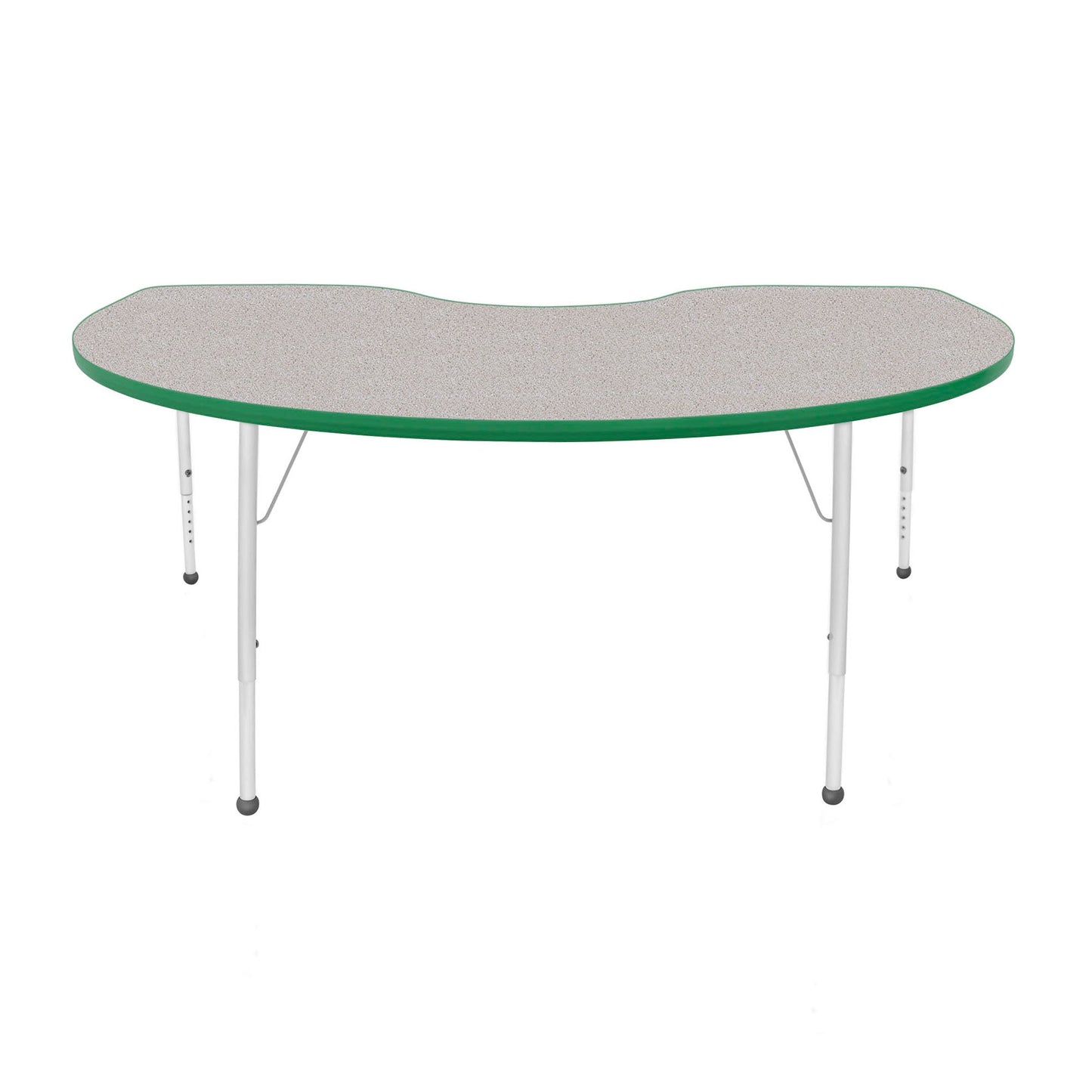 Mahar Creative Colors Kidney Activity Table with Adjustable Height 72"W x 36"D x 21"-30"H (MHR-3672K) - SchoolOutlet